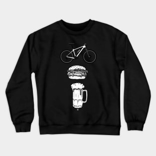 Bike, Burger & Beer HT Crewneck Sweatshirt